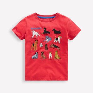 NWT Mini Boden Educational Printed T-Shirt